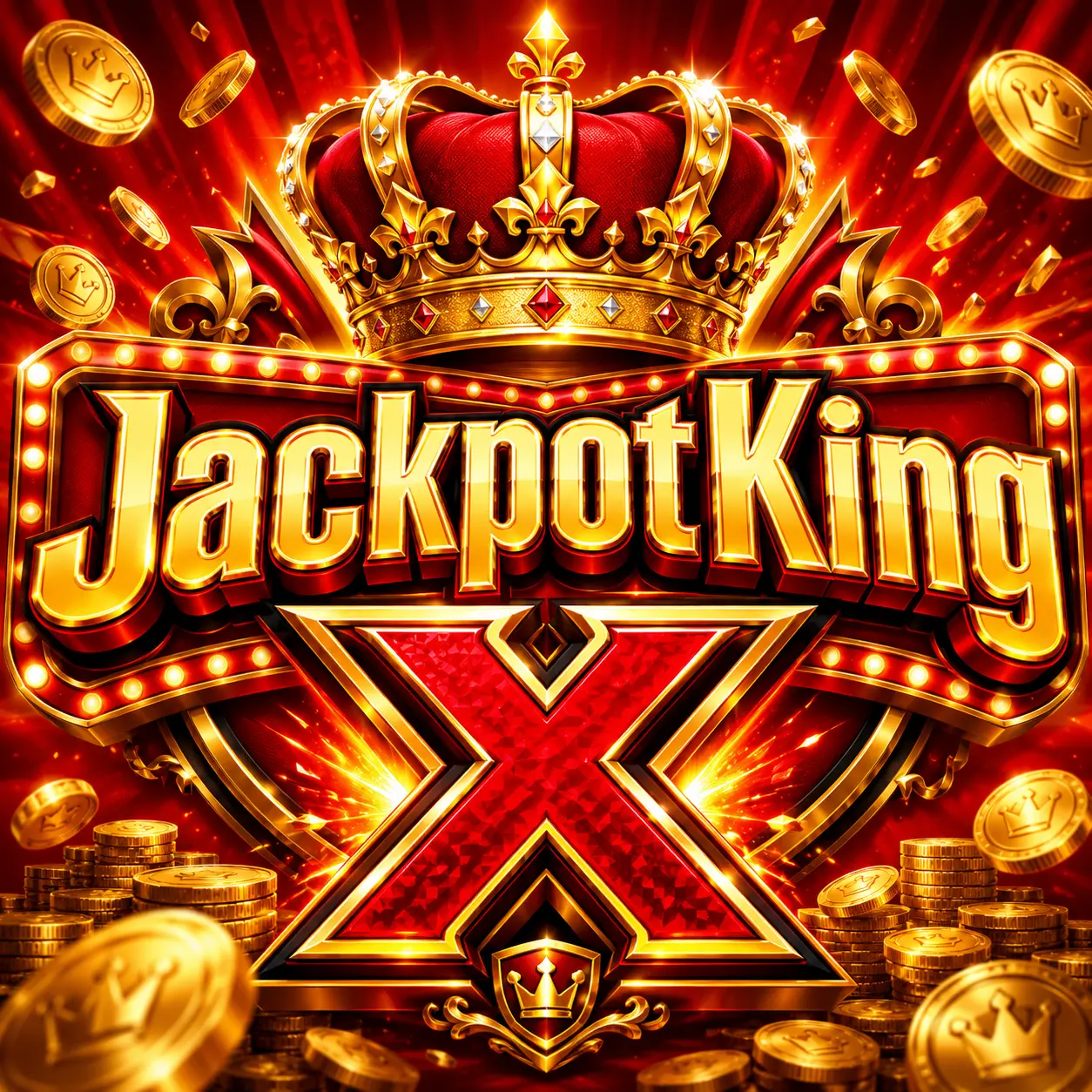 Jackpotking X logo